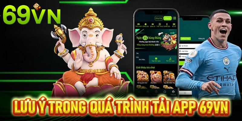 Chú ý Internet và bộ nhớ để tải ứng dụng thuận lợi
